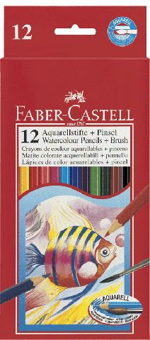 Aquarell-Farbstifte 12er-