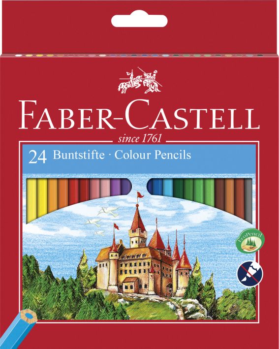 Farbstifte Castle 24er-