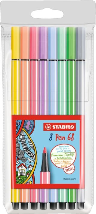 Fasermaler Stabilo-Pen 68