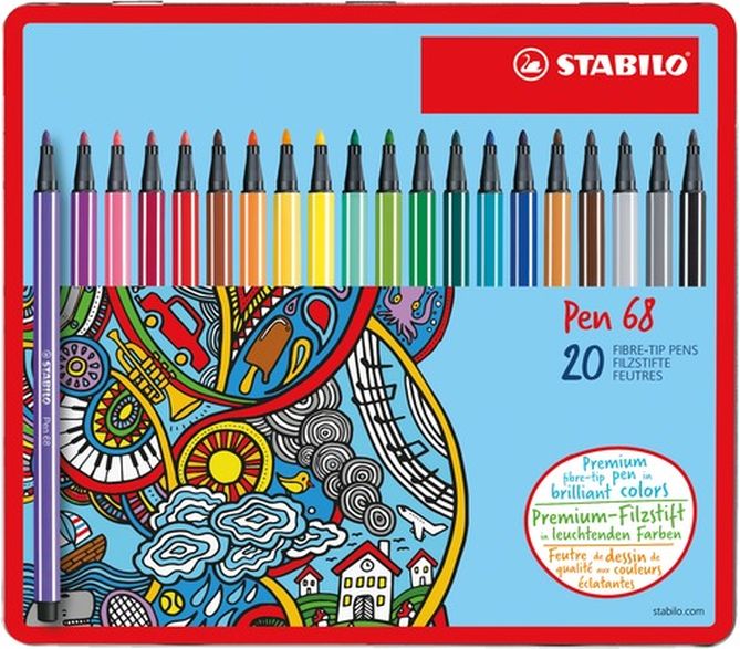 Stabilo-Pen 68 20er-