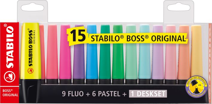Textmarker Stabilo-Boss
