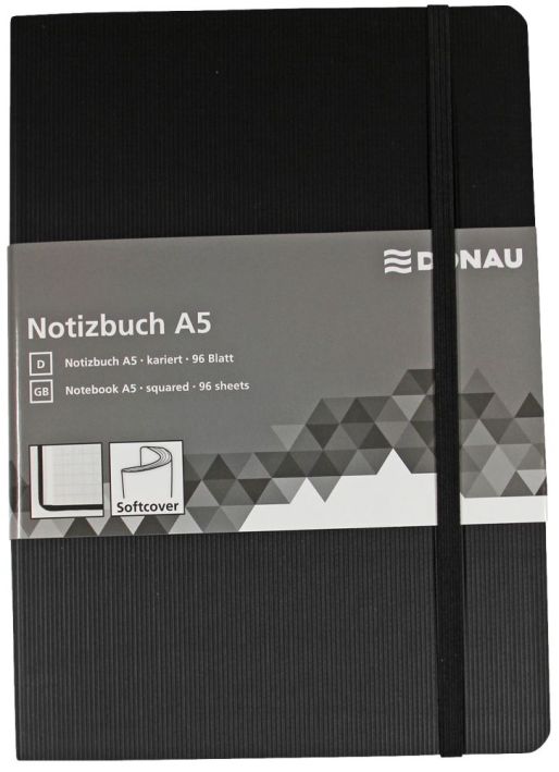 Notizbuch A5 schwarz