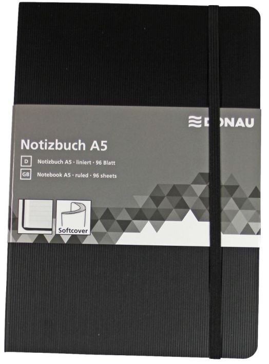 Notizbuch A5 schwarz