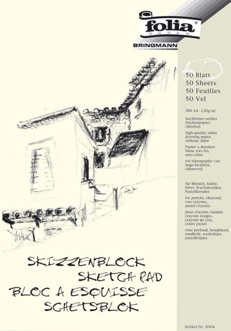 Skizzen-Block Din A4