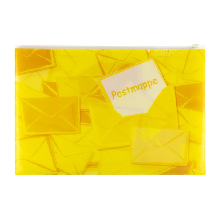Postmappe PP A4 gelb
