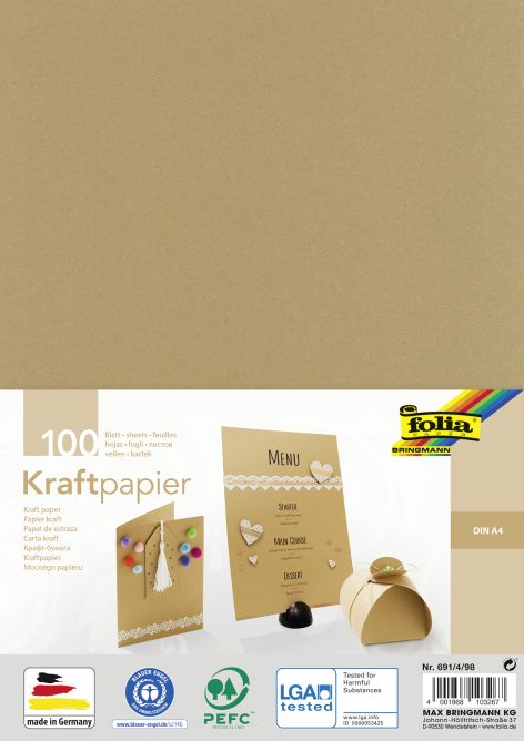 Kraftpapier A4 120g
