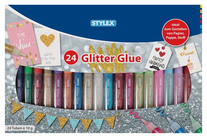Glitter Glue 10g 24ST