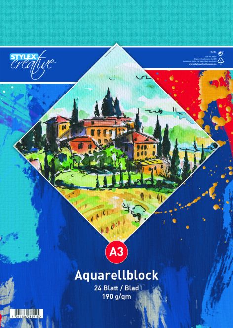 Aquarell-Block A3