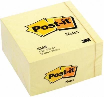Haftnotiz Post-it Würfel