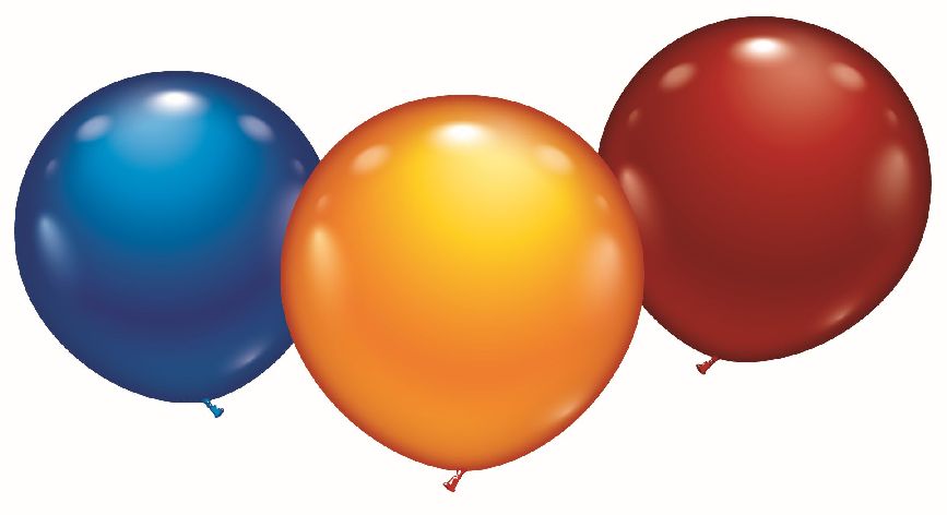 Luftballons Maxi 3 Stück