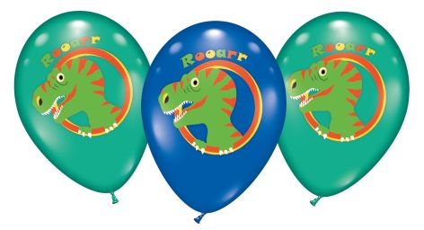Luftballons Dinosaurier