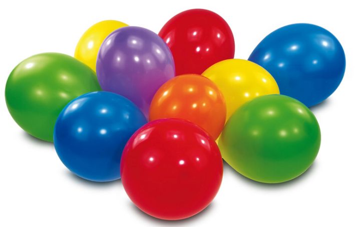 Luftballons Regenbogen-
