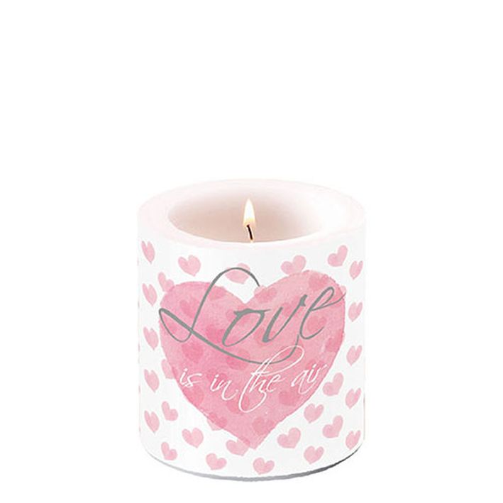 Candle Small Love Letters