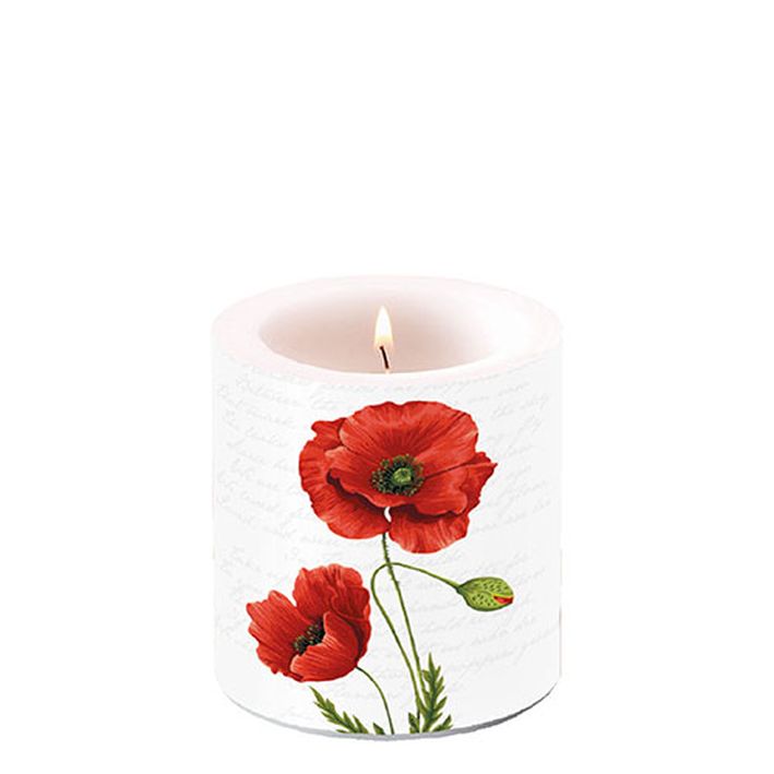 Candle Small Proud Poppy
