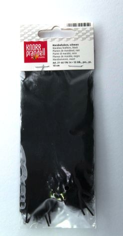 Marabu Feder 10cm schwarz