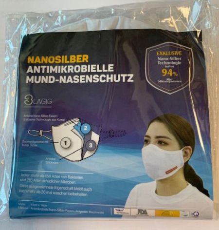 Mundschutzmaske 2er Pack