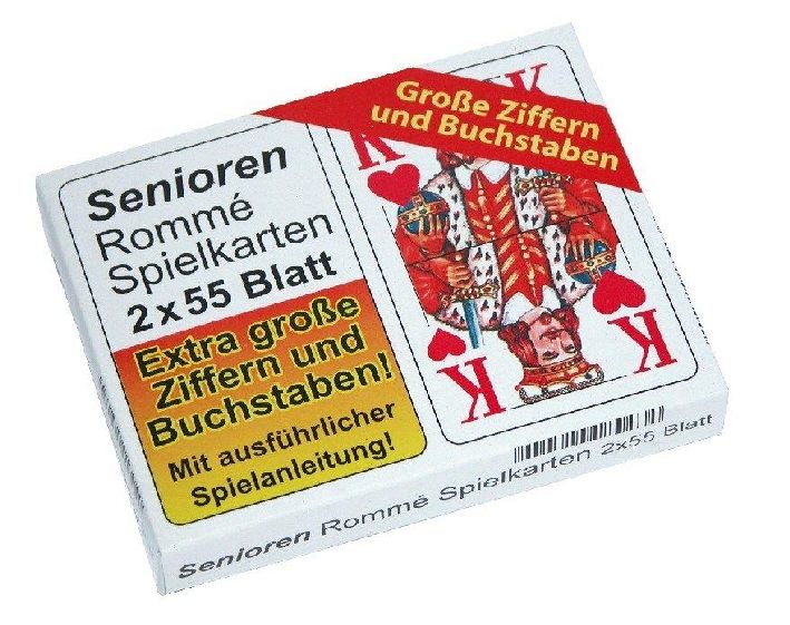 Kartenspiel Senioren-