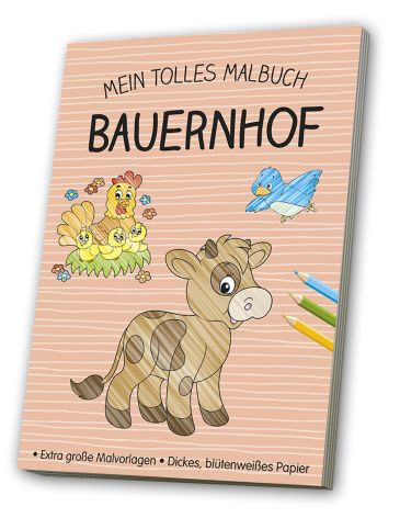 Malbuch  Bauernhof