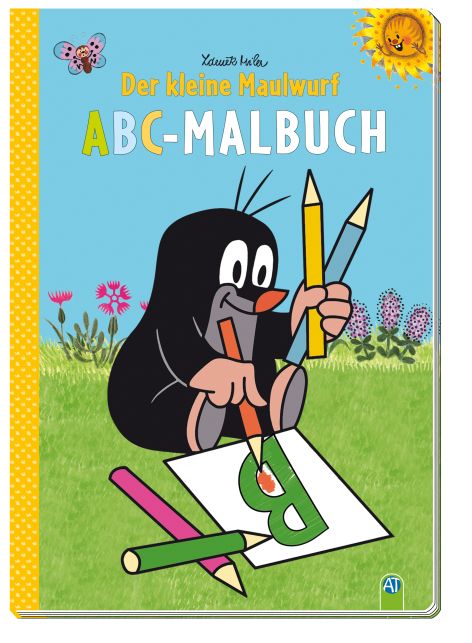 Malbuch ABC Maulwurf