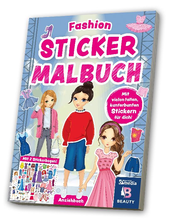 Sticker Malbuch