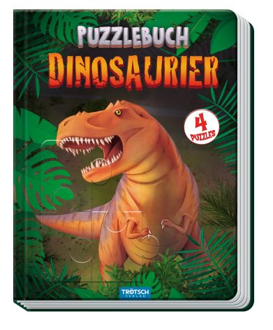 Puzzelbuch Dinosaurier